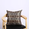 Cheapest chenille geometric design with Brushed knit boho pillow cover cushion for bed