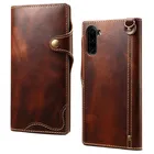 Luxury Genuine Leather Flip Cover Magnetic Wallet Mobile Phone Case For Samsung Galaxy Note 10