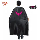 New 16 Styles Adult Superhero Cape With Mask For Superhero Party