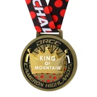 Cheap Promotional Customized Metal Gymnastics Soccer Medals And Trophies