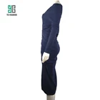 women formal sweater dress xxl lady casual vintage clothing dress