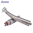 4 / 6 holes push button led nsk turbine drill high speed dental handpiece with generator