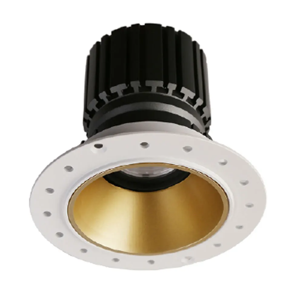 7W 12W 15W borderless LED downlight embedded ceiling light is suitable for jewelry hotel interior auxiliary lighting