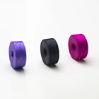 Coreless thread bobbin for quilting and embroidery machine
