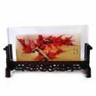 Painted crystal screen New Year presents business gifts office furnishings