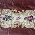 CF8151B Wholesale new design 10%viscose 90%polyester custom embroidery fabric