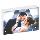 Photo Wholesale Custom 5x7 Acrylic Deep Sublimation Antique Wedding Baby Double Magnetic Picture Photo Frame