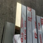 New design 304 Grade Copper Color Stainless Steel U Shape Tile Trim Flexible Chrome Metal Angle Strips