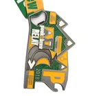 Metal Family Cute Retro Metal Design Reindeer Run High Quality Award Family Fun Run Medal