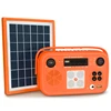 wholesale 7.4V2200mAh battery bluetooth solar system mini LED light solar panel power system for home