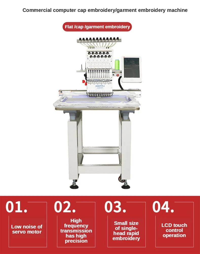 New Design Garment Computerized Sewing And Embroidery Machine Embroidery Machine
