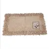 Manufacturer supply latest design cotton chenille bath mat