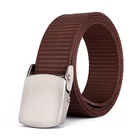 Wholesale Custom Design Fashion Tactical Military Webbing Belt For Men and Women Nylon Strap Colorful