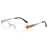 FT0029 Top Eyewear Supplier Japan Brompton Titanium Optical Glasses Frame