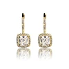 Gold Platedjewelry 925 Sterling Silver Jewelry Cubic Zircon Earrings For Women