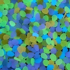 Stone Glow Decorative Stone Glowing Pigments Luminous Stickers Glow In The Dark Stone