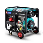 27kva mini single cylinder soundproof silent generating set single phase