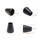 ZINC METAL LACE CORD END STOPPER LOCK #1107