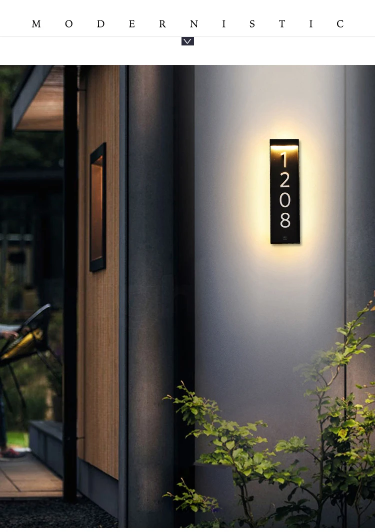 450LM/270LM LED metal hotel suite entrance modern 5W/3W acrylic wall lamp