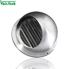 round intake stainless steel waterproof air cowl vent cover