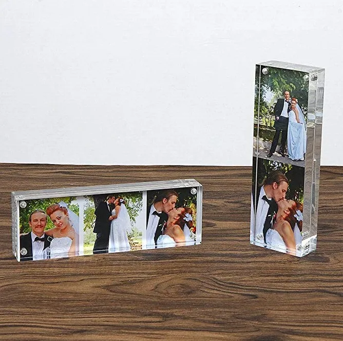 2x6 Acrylic Block Magnetic Freestanding Frame Buy 2x6 Acrylic Photo