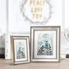 Photo Frame 2020 Wholesale Home Decor Bevelled Mirrored Picture Photo Frame