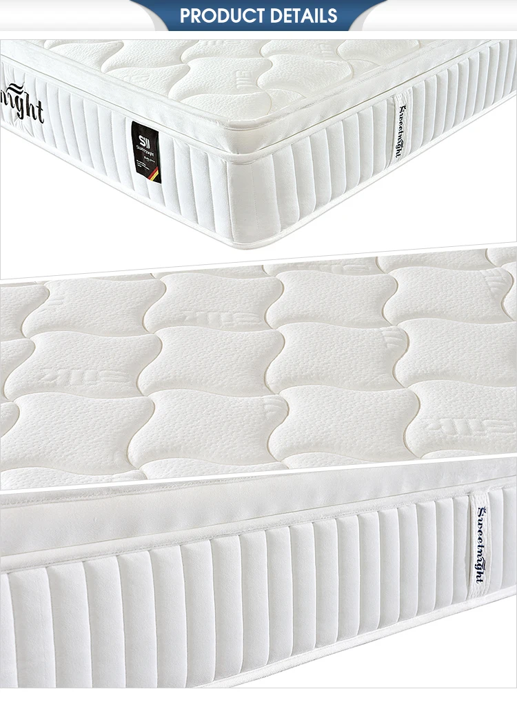 Durable hotel furniture latex natures dream twin mattress foam textile - Jozy Mattress | Jozy.net