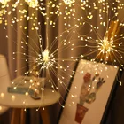 Decoration Led Garden Room Party Wedding Decoration Curtain Lights Firework Waterproof Led Fairy Lights