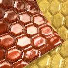 Embroidery Quilted Diamond Stitching PU PVC Synthetic Leather For Sofa