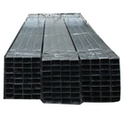 PVC plastic package carbon square welded galvanized steel pipe / tube