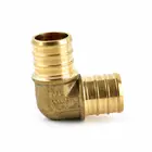 Lead Free Brass Nsf Floor Heating Manifold Barbed Plugs Cross Pex Pipe Fitting