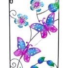 Liffy Butterfly With Flower Design Wall Art Home Decoration
