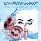 Eyelash Private Label High Quality 3d Premium Luxury Magnet Mink Eyelash Set Vendor