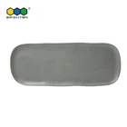 Brighton 100% Melamine Dinnerware Unbreakable and Dishwasher Safe Rect. Plate