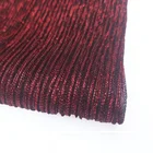 Iridescent dress 100% polyester metallic yarn fabric pleated tulle lurex knit moonlight fabric with glitter