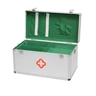 Aluminum Aluminium Tool Box Portable Large Medical Safety Box Aluminum Medical Tool Box