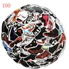 YWLL 100pcs/set basketball shoe sneaker Decal Luggage Computer Sneakers Stickers