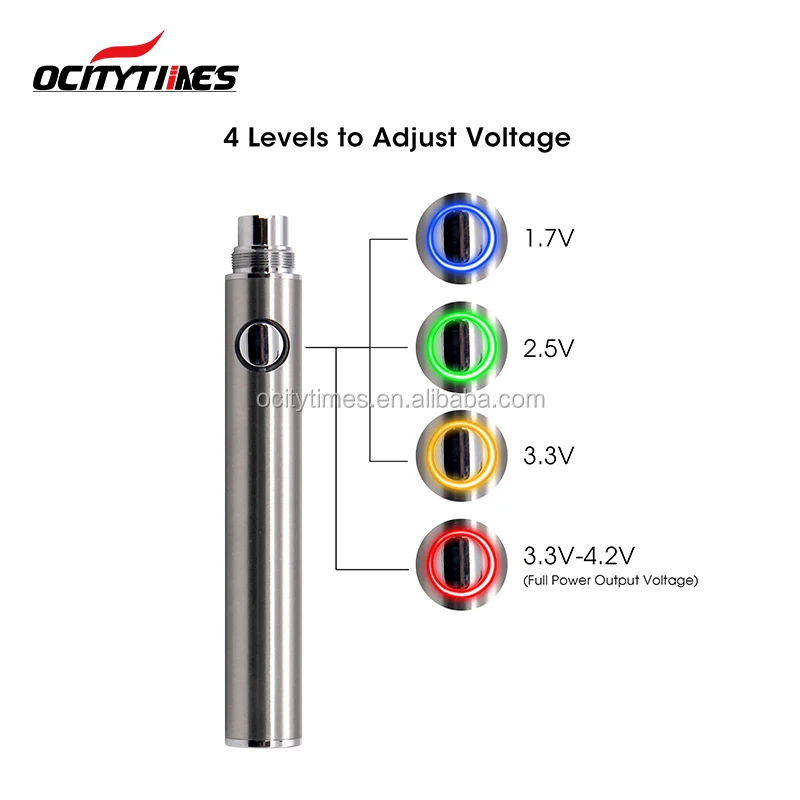 Bottom LED cbd vaporizer autodraw vape battery S7 starter vape kit pen