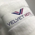 Terry Hotel Use Soft Hand Feeling 100% Cotton White Terry Towel Set