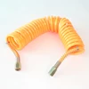 Cost-Effective Truck PU braided Coiled Tube Spring Pneumatic Spiral Air Brake Hose Assembly For Semi Trailer