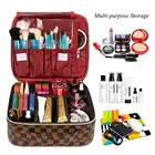 Lokass Cosmetic Bag Lazy Travel Makeup Bag Pattern Make Up Storage Organizer Magic Cosmetic Pouch for Women Girls