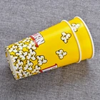 Food container 46oz high quality paper popcorn cup disposable hot sale wholesale price popcorn bucket