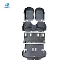 Custom 4 Row Car Floor Mat Car Accessories Interior Pvc Car Mat For AVANZA