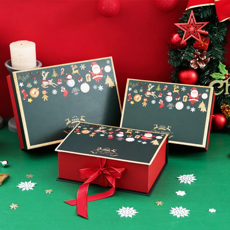 wholesale christmas gift boxes custom fancy christmas gift set
