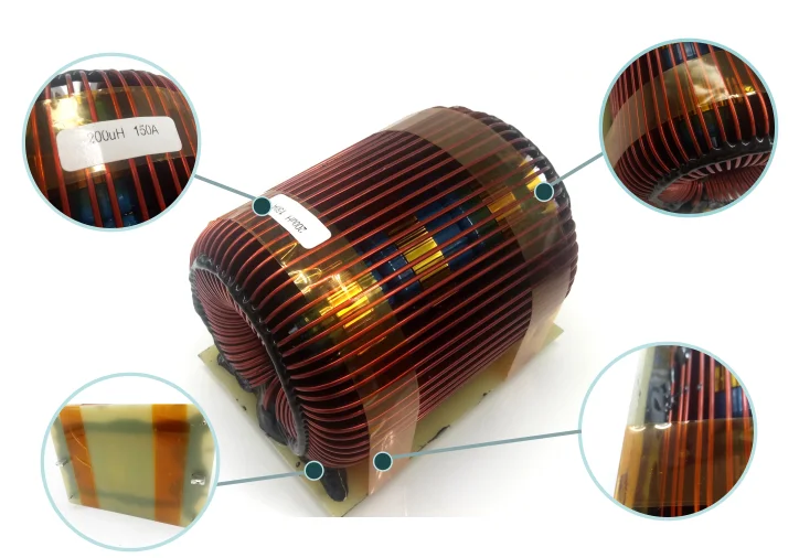 Customized Low Temperature Rise Flat Wire Inductor