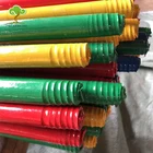 Stick Tools Wooden Broom Stick 120cm Length Painted Wooden Broom Mop Stick For Cleaning Tools