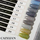 15 ml diamond crush uv nail gel polish, organic gel polish. organic resin made gel polish