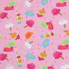 Fashion textile market ice cream image digital print cotton lycra jersey fabric