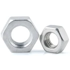 Professional custom size hdg carbon steel hex nuts with bsp thread