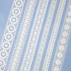 French Lace Lacelace French Milk Fiber White Embroidery Lace Trim